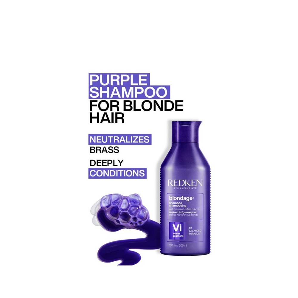 Redken Blondage Purple Shampoo for Blonde Hair - Picture 2 of 7